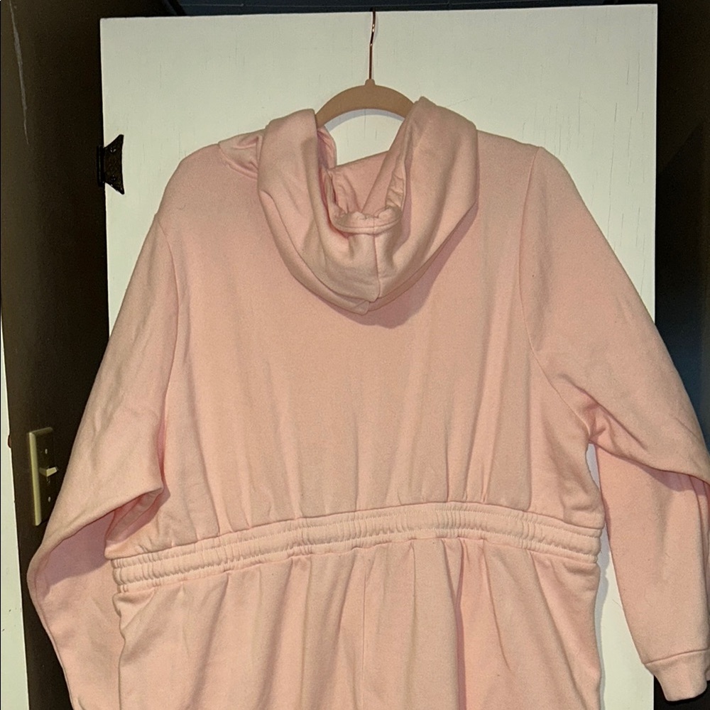 Torrid Blush Pink Hoodie dress - Picture 4 of 4